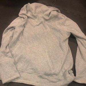 Gray turtle neck sweatshirt